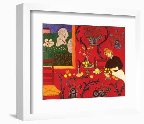 The Red Room-Henri Matisse-Framed Art Print