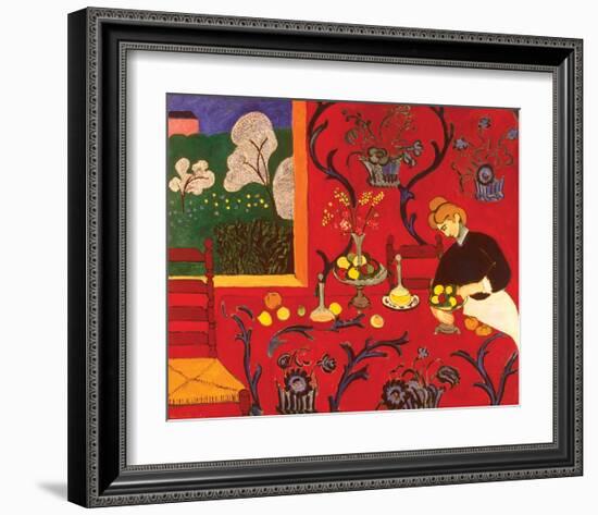 The Red Room-Henri Matisse-Framed Art Print