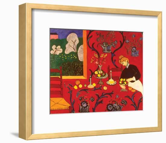 The Red Room-Henri Matisse-Framed Art Print