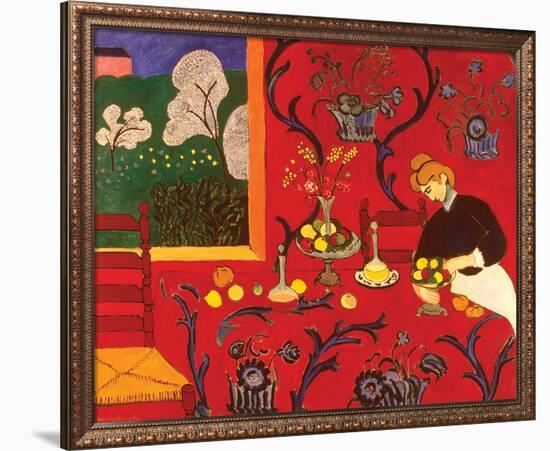 The Red Room-Henri Matisse-Framed Art Print