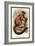The Red-Ruffed Lemur-Sir William Jardine-Framed Art Print