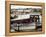 The Red Sail, Caernarfon-Jane Carpanini-Framed Premier Image Canvas