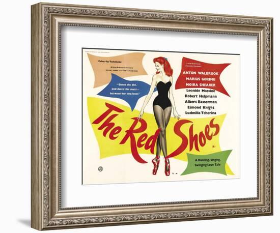 The Red Shoes, 1948-null-Framed Premium Giclee Print