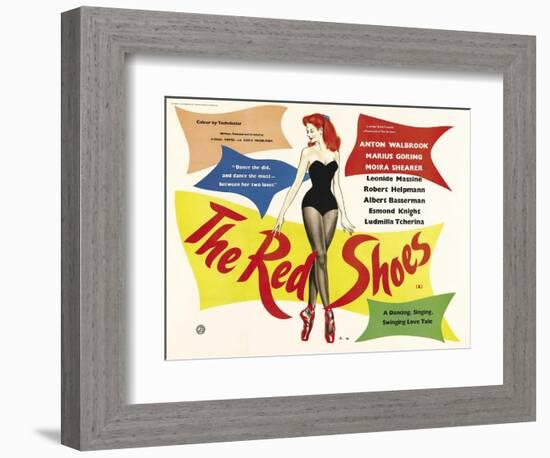 The Red Shoes, 1948-null-Framed Premium Giclee Print