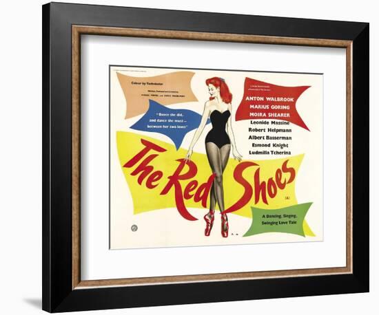 The Red Shoes, 1948-null-Framed Premium Giclee Print
