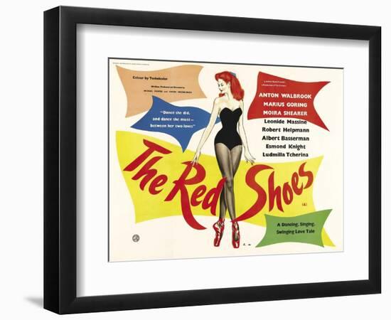 The Red Shoes, 1948-null-Framed Premium Giclee Print