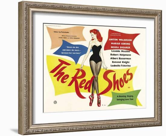 The Red Shoes, 1948-null-Framed Giclee Print