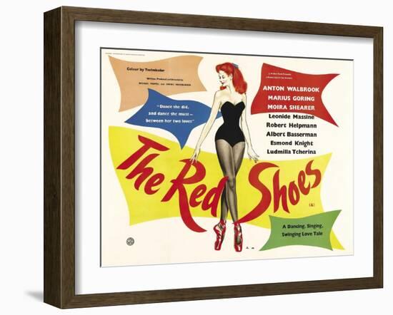 The Red Shoes, 1948-null-Framed Giclee Print