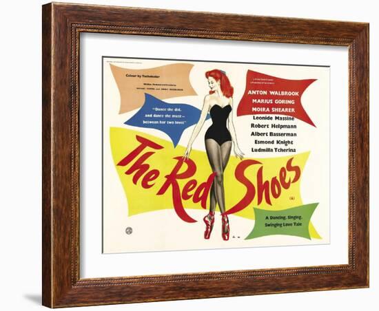 The Red Shoes, 1948-null-Framed Giclee Print