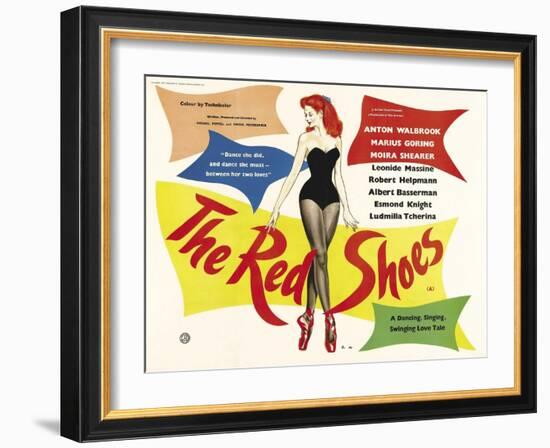 The Red Shoes, 1948-null-Framed Giclee Print