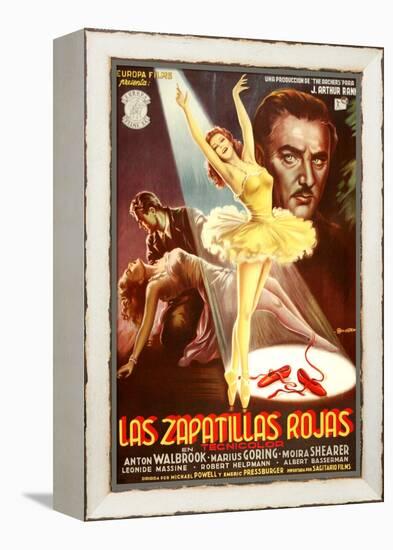 The Red Shoes, (aka Las Zapatillas Rojas), Moira Shearer, Anton Walbrook, 1948-null-Framed Stretched Canvas