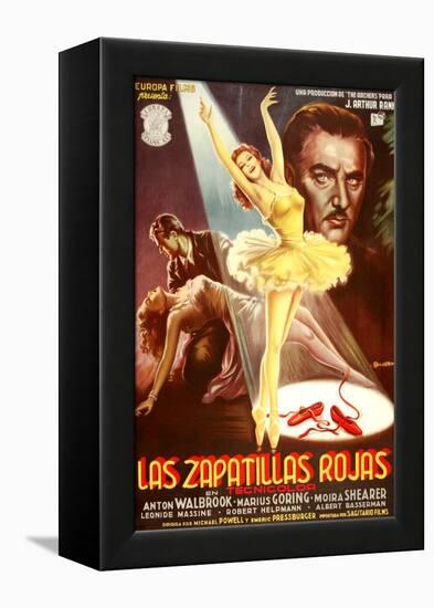 The Red Shoes, (aka Las Zapatillas Rojas), Moira Shearer, Anton Walbrook, 1948-null-Framed Stretched Canvas