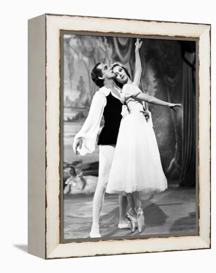 The Red Shoes, from Left: Robert Helpmann, Moira Shearer, 1948-null-Framed Stretched Canvas