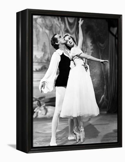 The Red Shoes, from Left: Robert Helpmann, Moira Shearer, 1948-null-Framed Stretched Canvas