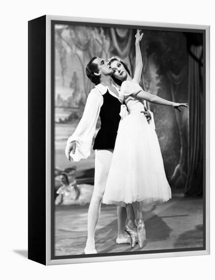 The Red Shoes, from Left: Robert Helpmann, Moira Shearer, 1948-null-Framed Stretched Canvas