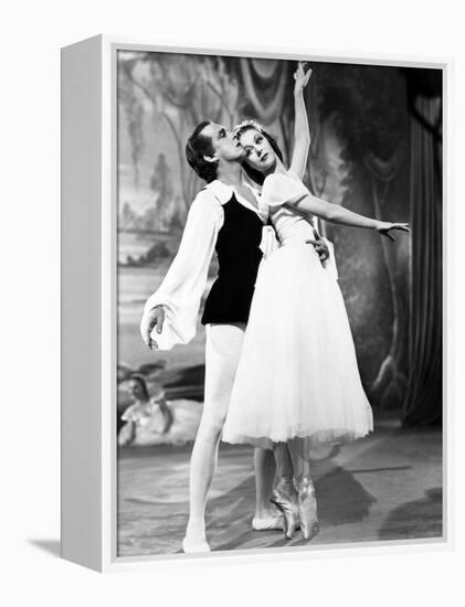 The Red Shoes, from Left: Robert Helpmann, Moira Shearer, 1948-null-Framed Stretched Canvas