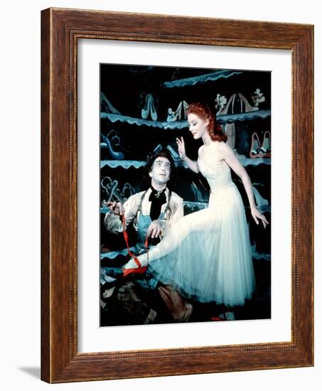 The Red Shoes, Leonide Massine, Moira Shearer, 1948-null-Framed Photo