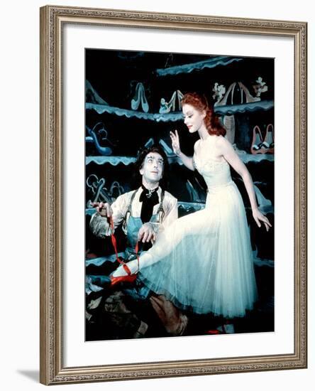 The Red Shoes, Leonide Massine, Moira Shearer, 1948-null-Framed Photo