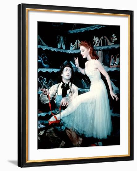 The Red Shoes, Leonide Massine, Moira Shearer, 1948-null-Framed Photo