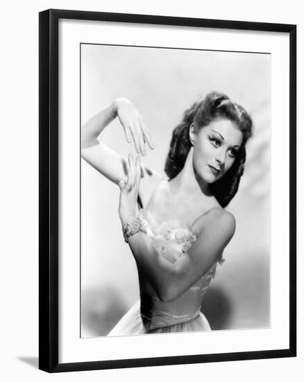 The Red Shoes, Moira Shearer, 1948.-null-Framed Photo