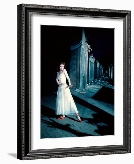 The Red Shoes, Moira Shearer, 1948-null-Framed Photo