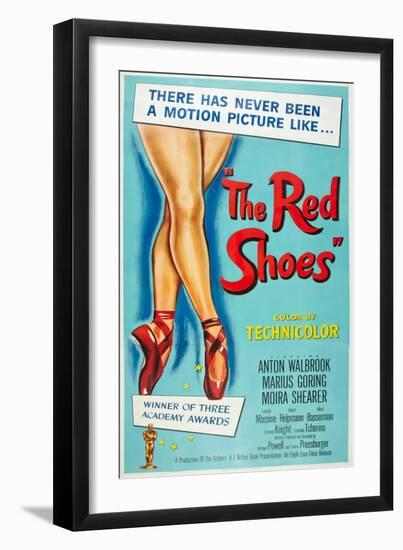 The Red Shoes-null-Framed Art Print