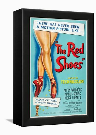 The Red Shoes-null-Framed Stretched Canvas