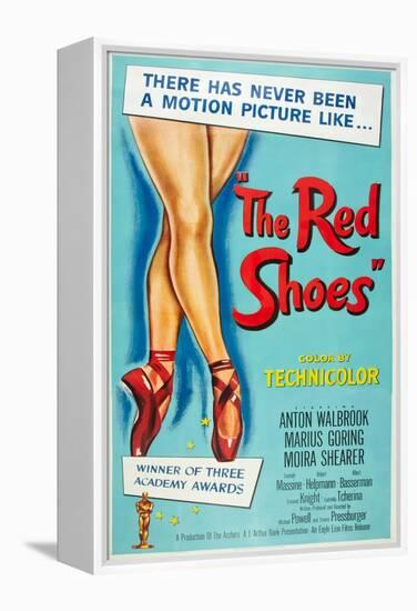The Red Shoes-null-Framed Stretched Canvas