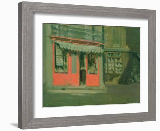 The Red Shop-Walter Richard Sickert-Framed Giclee Print