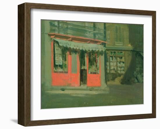 The Red Shop-Walter Richard Sickert-Framed Giclee Print