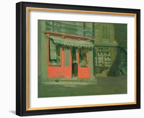 The Red Shop-Walter Richard Sickert-Framed Giclee Print