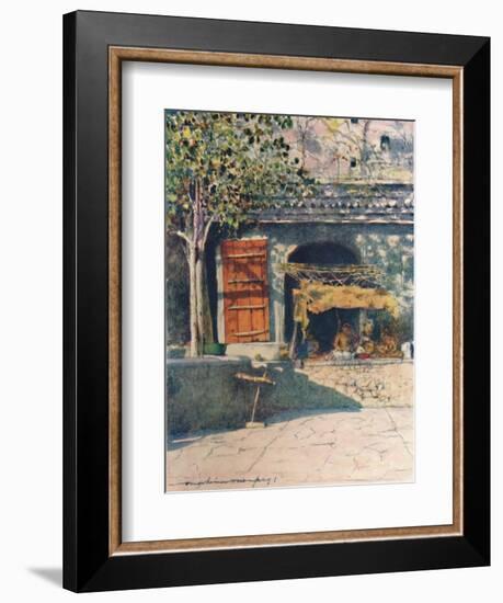 'The Red Shutter', 1905-Mortimer Luddington Menpes-Framed Giclee Print