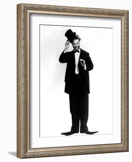 The Red Skelton Show, Red Skelton as Clem Kaddidlehopper, 1951-1971-null-Framed Photo