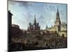 The Red Square in Moscow, 1801-Fyodor Yakovlevich Alexeev-Mounted Giclee Print