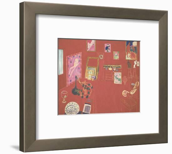 The Red Studio, 1911-Henri Matisse-Framed Art Print