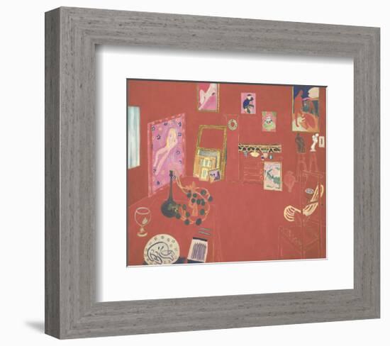 The Red Studio, 1911-Henri Matisse-Framed Art Print