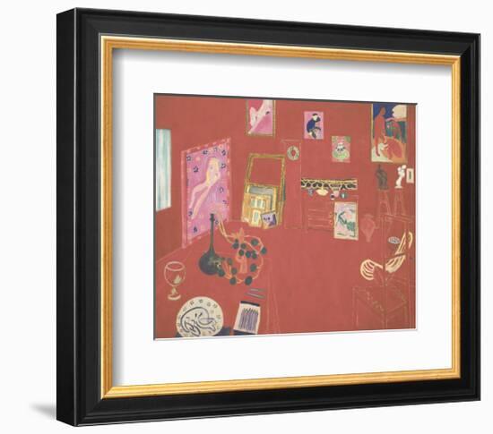 The Red Studio, 1911-Henri Matisse-Framed Art Print
