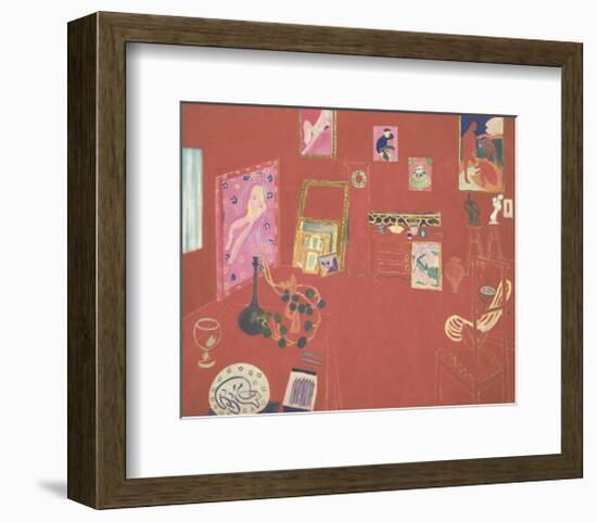 The Red Studio, 1911-Henri Matisse-Framed Art Print