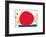 The Red Sun-Joan Miro-Framed Art Print