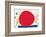 The Red Sun-Joan Miro-Framed Art Print