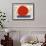 The Red Sun-Joan Miro-Framed Art Print displayed on a wall