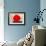 The Red Sun-Joan Miro-Framed Art Print displayed on a wall