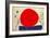 The Red Sun-Joan Miro-Framed Art Print