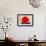 The Red Sun-Joan Miro-Framed Art Print displayed on a wall