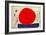 The Red Sun-Joan Miro-Framed Art Print