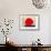 The Red Sun-Joan Miro-Framed Art Print displayed on a wall