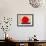 The Red Sun-Joan Miro-Framed Art Print displayed on a wall