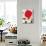 The Red Sun-Joan Miro-Mounted Art Print displayed on a wall