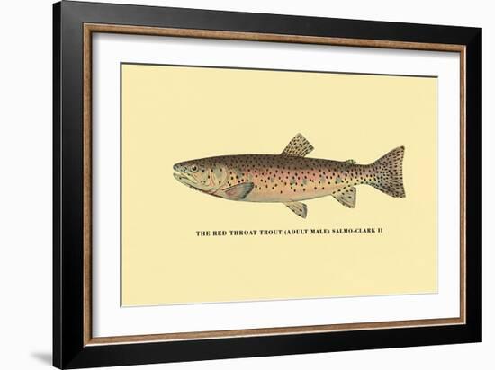 The Red Throat Trout-H.h. Leonard-Framed Art Print