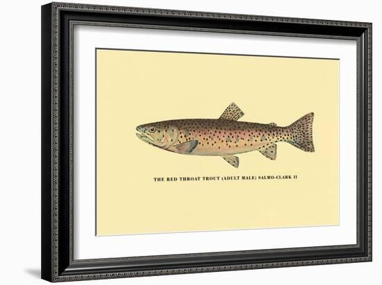 The Red Throat Trout-H.h. Leonard-Framed Art Print